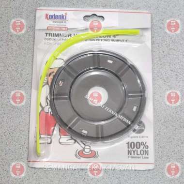 KEPALA BENANG NILON NYLON POTONG BABAT PANGKAS SENAR RUMPUT 4" IKURA