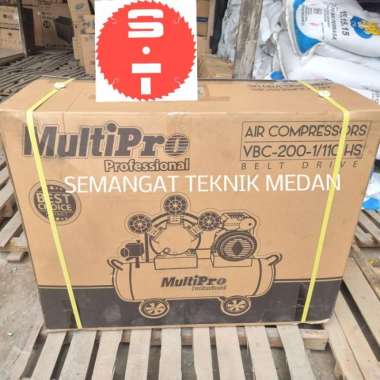VBC200-3/110 COMPRESSOR KOMPRESOR ANGIN LISTRIK 2HP 3 PHASE MULTIPRO