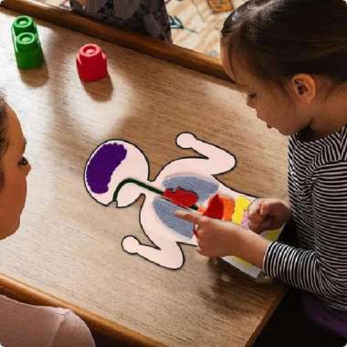 Mainan Edukasi Anak Body Parts Anatomy Human Body Organs