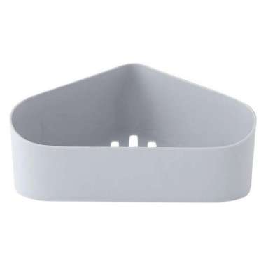 Rak Kamar Mandi Rak Sudut Kamar Mandi Rak Susun Rak Segitiga Kuat 3M Putih