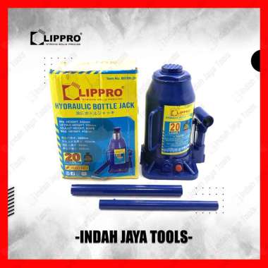 LIPPRO 8610R-20 Dongkrak Botol 20 Ton - Hydraulic Bottle Jack Mobil Truk