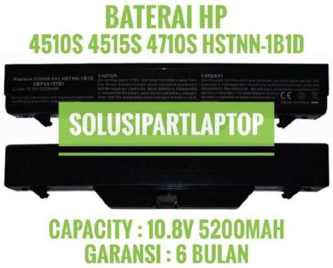 BATERAI HP PROBOOK 4510 series, 4510s series,4710 series,4710s