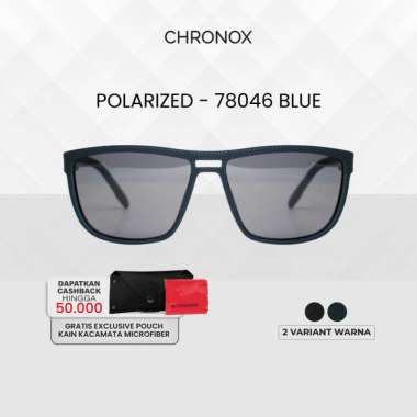 Kacamata Anti Silau TR90 Pria Wanita Original Chronox Polarized Glasses 78046 Navy