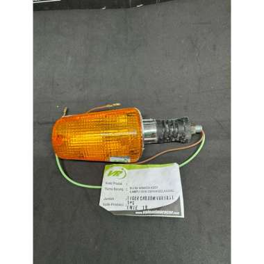 1 pcs fr/rr winker assy tiger chroom variasi front winker assy tiger chrime rear winker assy tiger c