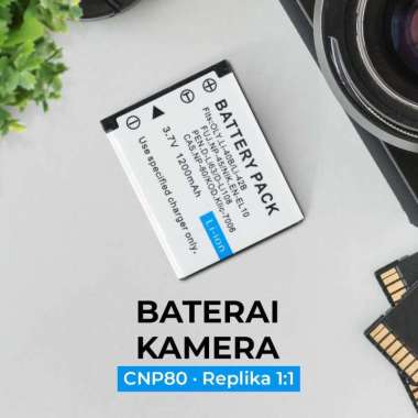 Baterai Kamera CASIO FUJIFILM KODAK NIKON OLYMPUS SANYO 1200mAh CNP80 (Replika 1:1) Drone Remote Bat