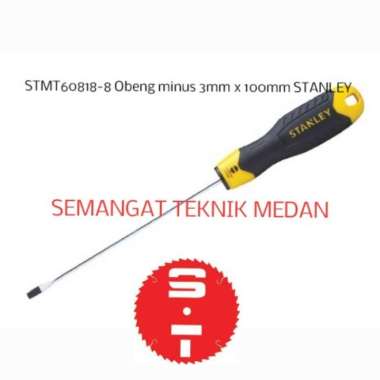 STANLEY STMT60818-8 OBENG MINUS 3mm x 100mm 4"