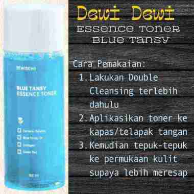 Dewi Dewi Essence Toner Blue Tansy - Memperbaiki Skin Barrier Kulit Lebih Sehat & Lembab