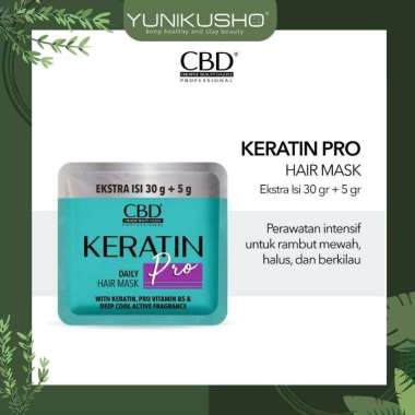 CBD Professional Keratin Pro Daily Use Hair Mask (Masker Rambut) - 1 PCS