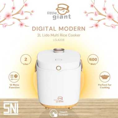 Little Giant LG 4208 Digital 2L Lido Multi Rice Cooker
