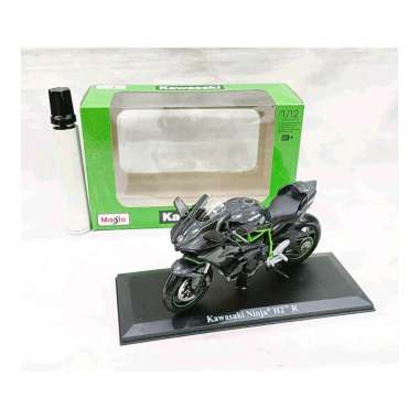 DIECAST MAISTO MOTOR KAWASAKI NINJA H2R SKALA 1:12 REPLIKA MOTOR