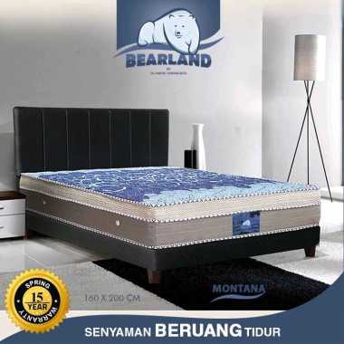 BEARLAND Kasur Matras Springbed Procella MONTANA Biru/Coklat/Merah 180 x 200