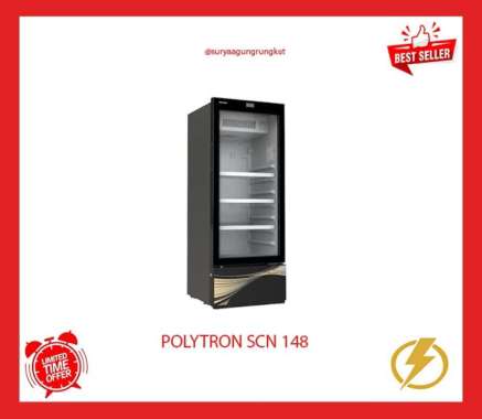 PENDINGIN / SHOWCASE POLYTRON 190 LITER - SCN 148