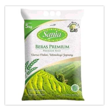 Promo Harga Sania Beras Premium 5000 gr - Blibli