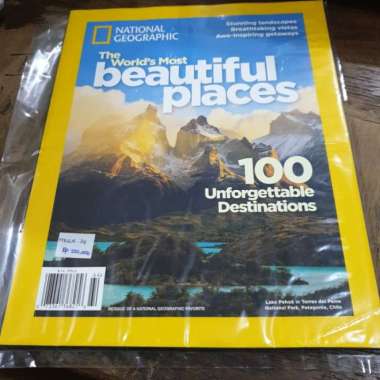 BUKU NATGEO - THE WORLD MOST BEAUTIFUL PLACES BAHASA INGGRIS