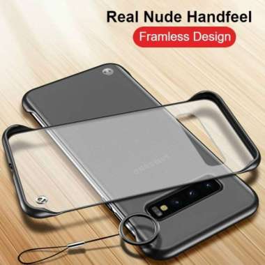 Casing Samsung S10 S10 PLUS PC Matte Frame Borderless MATTE Frameless S10