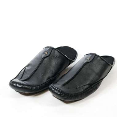 Supervice Sepatu Slip-On Slop Priia Kulit Bst 43 BLACK