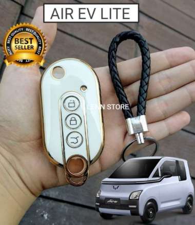 Cover Sarung Kunci Remote Silikon Wuling AIR EV LITE 2023 Putih