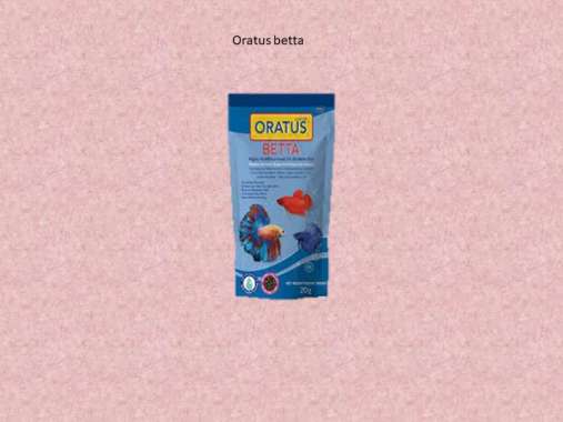 ORATUS BETTA Fish Food Makanan Ikan 20 g