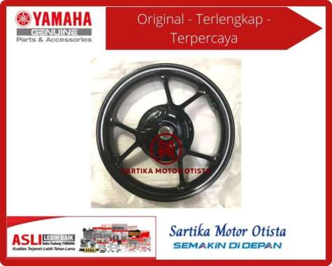 Original Cast Wheel / Velg Hitam Yamaha Lexi Depan