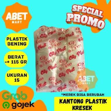 Kantong Plastik Kresek HD Putih Bening Uk 15 cm - Murah 15cm Kecil Pak