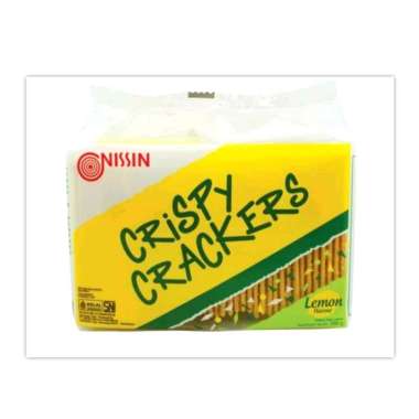 Nissin Crispy Crackers Lemon 200 gr Biskuit Cemilan