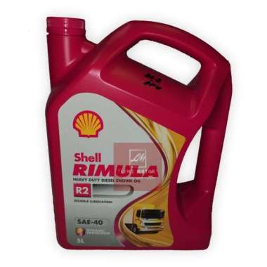 Oli Shell Helix Rimula R2 SAE 40 Galon (5 Liter) Original