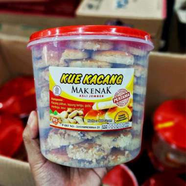 ( DISARANKAN PAKET INSTAN ) MAK ENAK Kue Kacang Jember Asli / Kue Kacang Mba Sri Jember / Kue Kacang