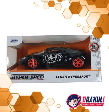 Toys Jada 1:32 Hyper-Spec Lykan Hypersport (Black)