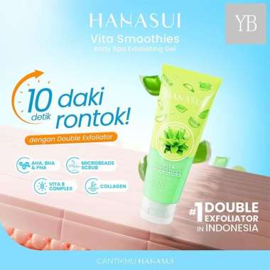 ֍SEMAR֎ Hanasui Body Spa Body Exfoliating Gel Series - Hanasui Body Spa Body Exfoliating Gel Series 