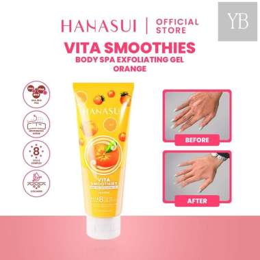 ֍SEMAR֎ Hanasui Body Spa Body Exfoliating Gel Series - Hanasui Body Spa Body Exfoliating Gel Series 