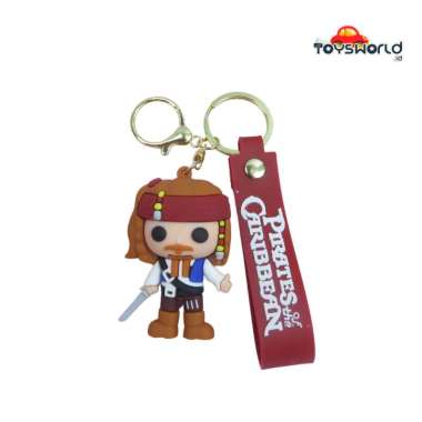 Keychain Pirates Of Caribean Jack Sparrow