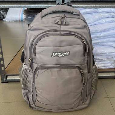 Tas Sekolah Anak Perempuan Imrt Alto Silver Girl untuk SD SMP SMA Polos slv girl abu