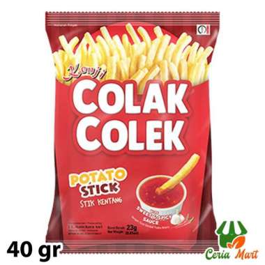French Fries Kenji Colak Colek 40 gr Snack Potato Stick Cocol Saus