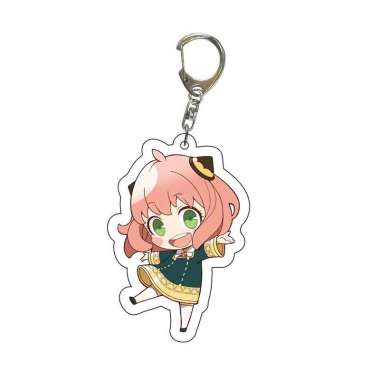 Keychain Spy x Family Akrilik Gantungan Kunci Anime Acrylic Anya Forger