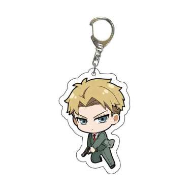 Keychain Spy x Family Akrilik Gantungan Kunci Anime Acrylic Loid Agent