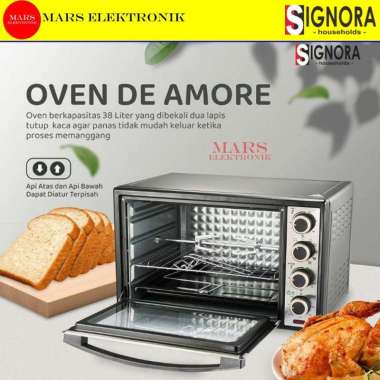 SIGNORA OVEN DE AMORE - 38 LITER - PEMANGGANG ELEKTRIK SIGNORA DE AMORE OVEN | SIGNORA DE AMORE | OV