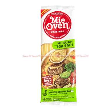 Mayora 70gr Mie Oven Original Rasa Mi Goreng Gulai Sultan Bumbu Bentuk Pasta Mie Instan Oven Mie Kua