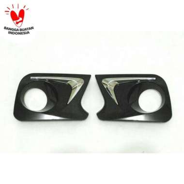 Ring foglamp Cover Foglamp ALL NEW AVANZA XENIA JSL - Putih Silver