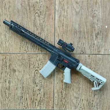 Mainan Biji Plastik Dcobra M416 Set Bahan Plastik SNI Abu-abu