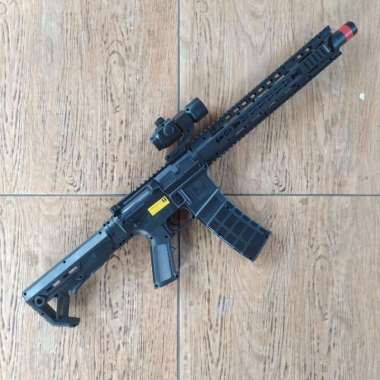 Mainan Biji Plastik Dcobra M416 Set Bahan Plastik SNI Hitam