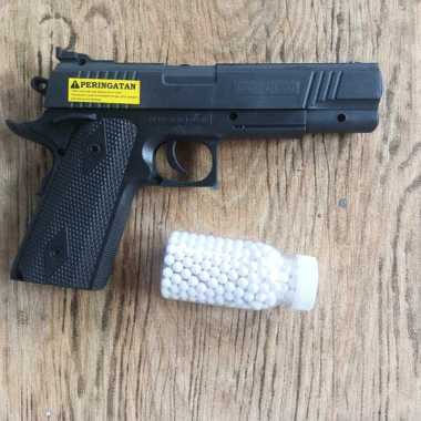 Mainan Biji Plastik Original Dcobra Hicapa P377 SNI Toys Best Quality Black+BB