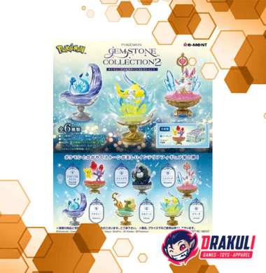 Toys Re-Ment Pokemon Gemstone Collection 2 (Set Of 6)