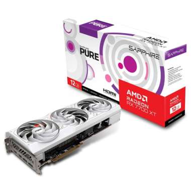 VGA SAPPHIRE PURE AMD Radeon RX 7700 XT OC 12GB GDDR6 7700XT