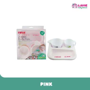 Farlin PE-PA Plate 12m+/ Tempat Makan Bayi Pink