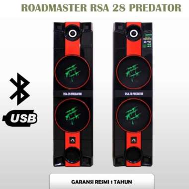 SPEAKER AKTIF ROADMASTER RSA 28 PREDATOR PMPO 28000 W GARANSI RESMI