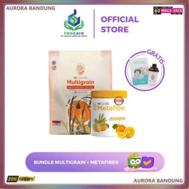 Paket Mganik 60 Sachet + Metafiber Suplemen Gula Darah Dan Kolesterol