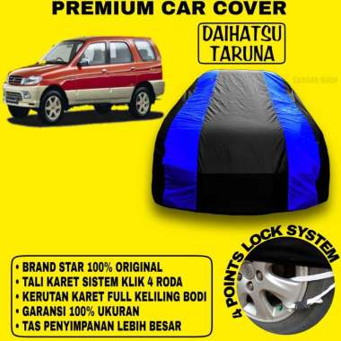 Body Cover DAIHATSU TARUNA Sarung Strip BIRU Penutup Pelindung Selimut Bodi Mobil Taruna PREMIUM Blu