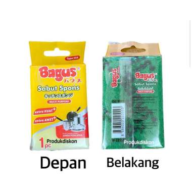 BAGUS Sabut Spons Cuci Piring Multi Purpose 1 Pcs