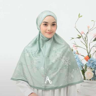 JANNA KHIMAR SERIES AUTHENTISM HIJAB INSTANT MOTIF DRIZZLE