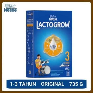 Nestle LACTOGROW 3 Original Plain Susu Anak 1-3 Tahun 735 Gram